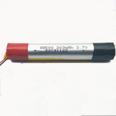 China Rechargeable Lipo 10C 08500 Lithium Battery Cells 3.7V 240mAh for sale