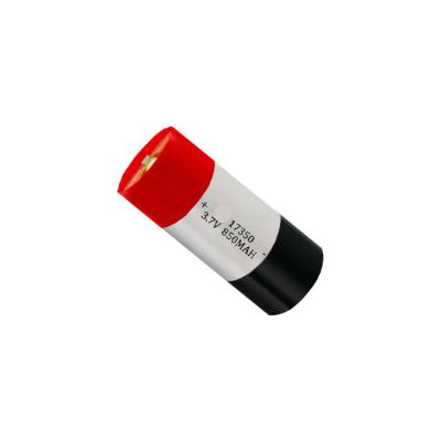 中国 Eのタバコのための再充電可能なLipo電池3.7 V 17350電池 販売のため
