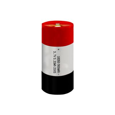 China polímero de litio de la batería del cigarrillo 10C de la batería E de 900mAh 3.7V 18350 en venta