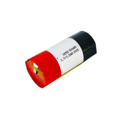 China 3.7V Lipo 10C Rechargeable 18350 Battery 900mAh For E Cigarette for sale