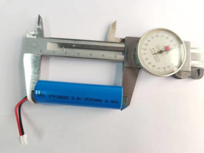 Китай фосфорнокислое железо лития батареи 3.2V 2000mAh LFP 18650 для света СИД продается