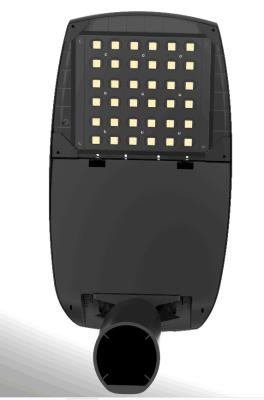 China 4000k Commercial Outdoor Pole Light Fixtures Outside Led Street Light Luminaires for sale