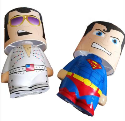 China Superman Look Alite USB Night Light / Cartoon LED Light Character Mode for sale