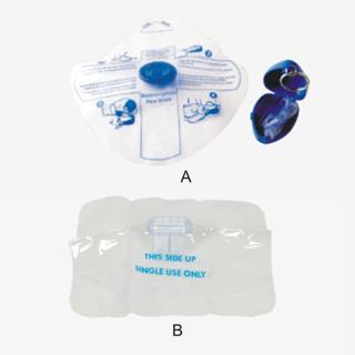 China Disposable PE Film Non Woven Mouth to Mouth Breathing Mask for Rescue WL1008A&B for sale