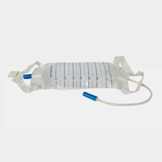 China Single Use 500ml, 750ml PVC, Non - Toxic Urine Leg Bag For Urine Collection WL2009 for sale