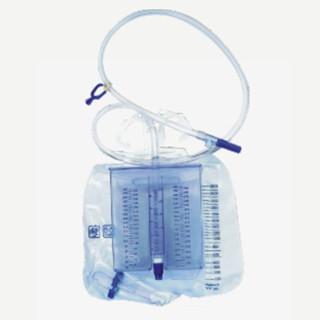 China Descartável escolha o látex livre, saco do PVC do uso 2000ml de coleção urinário inofensivo para o hospital WL2008 à venda
