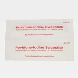 China 10% Povidone - Iodine Professional Iodine Applicator / Gauze Dressings For Hospital WL4005 for sale