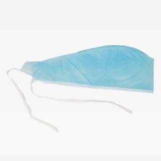 China Green, Blue Soft Back Ties Non - Woven Fabrics / PP Surgical Doctor Cap For Hospitals WL6004 for sale