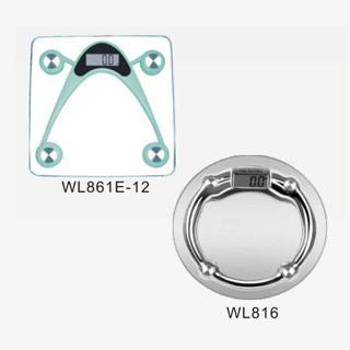 China Báscula de baño electrónica de cristal moderada ABS de encargo de Digitaces para los instrumentos médicos WL861E-12; WL816 en venta
