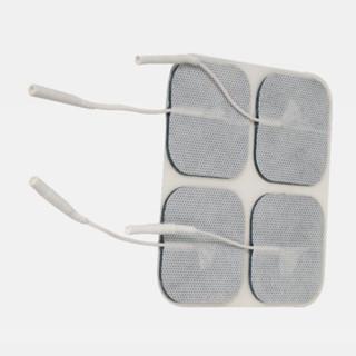 Chine Tissu blanc, place conductrice de film, électrodes de Dix de forme de papillon avec le tissu mou, mousse WL11006 à vendre