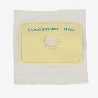 China Medical Grade PVC Film Temporary Colostomy Bag With Adhesive Paper ISO, CE WL12009 for sale