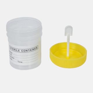 China 30ml, 60ml PP / PS Specimen Container with Screw Cap For Medical Laboratory Devices WL13023; WL13024; WL13025 for sale