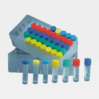 China 1ml, 1.8ml, 5ml Red, Yellow, Green Freezing Tube With Flat, Round Lid For Medical WL13021;WL13022 for sale