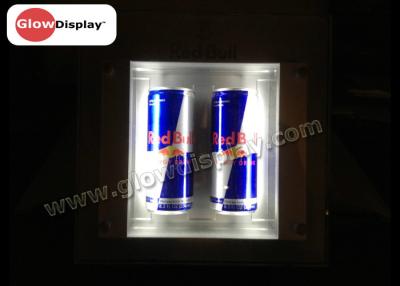 China Red Bull Brand Magnetic Levitation Bottle Display Adjustable Brightness for Promoting Brand for sale