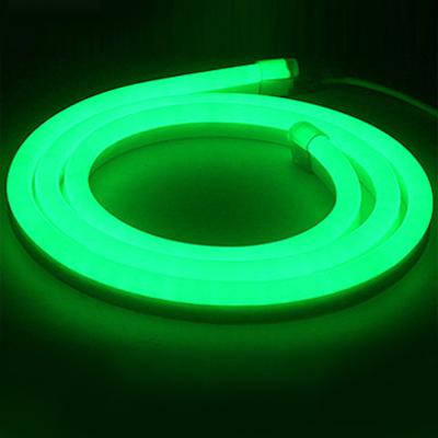 China Exterior 120degree Green16x24mm flexible LED Neon strip lights/ LED strip Light for sale