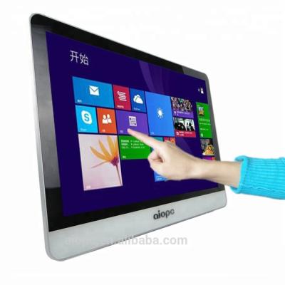 中国 Fanless+ABS Aiopc Cheap OEM Manufacturing Laptop Core i7 i5 21.5 inch 1080P Capacitive Touch Screen Desktop All in One PC 販売のため