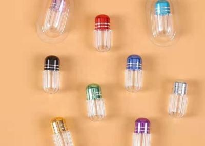 Cina La capsula di plastica del PE dell'OEM imbottiglia le coperture vuote della capsula della singola pillola in vendita