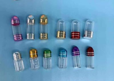 China 2ml Capsule Packaging Bottles Hot Stamping 11mm Small Pill Jars for sale