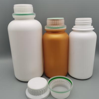 China Amber Color Hdpe Pesticide Bottle 100ml Capacity for sale