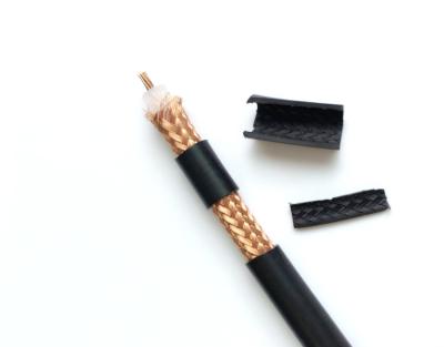 China Rg58 Rg6 Rg59 Rg316 CCTV Camera Coaxial Cable PE Insulated MIL-C-17 for sale