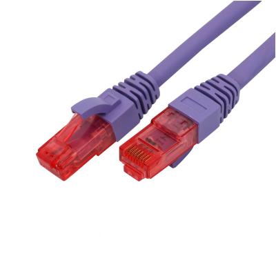 China Cat7 Cat8 Cat5E UTP Patch Cord 24Awg Network Ethernet Jumper Cable for sale