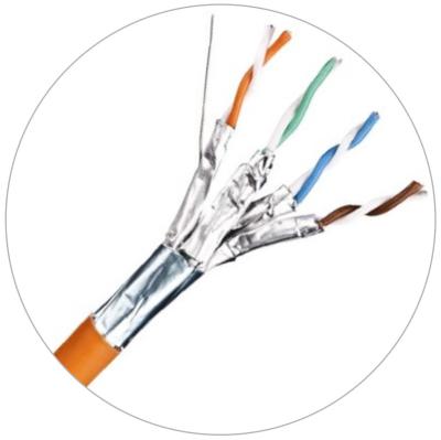 China FTP STP SFTP Outdoor Ethernet Lan Cable Cat6 Cat7 Cat5e 100m 30m for sale