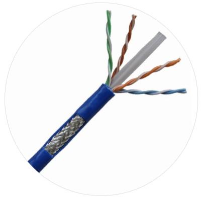 China 23Awg 0.57mm Cat 6 Ethernet Lan Cable 305M Roll Anti-Aging for sale