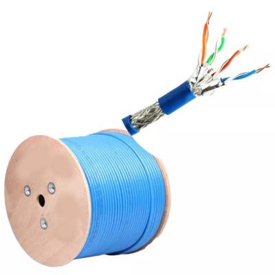 China 23AWG*4P Lan Cable Cat7 305m Support 10-Gigabit Ethernet Netword Transmission for sale