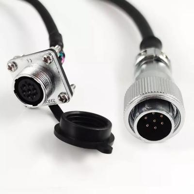 China Waterproof Connectors Gx12 Aviator OBDII Cable Aviation Cable Gx16 4pin for sale