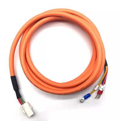 China 20AWG Drag Chain Kabels PLC Encoder Servo Reverser Kabel M4 M8 Te koop