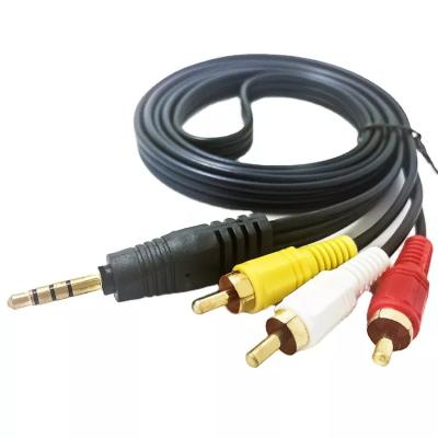 China Enchufe macho RCA a cables de audio y video estéreo RCA Cable AUX macho 30M en venta
