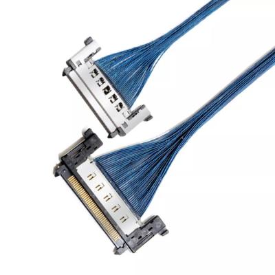 China Micro Coaxial LVDS Cable 40 Pin 5.9 Inch For Mini ITX Motherboard LCD Monitor for sale