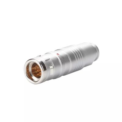 China IP68 Push Pull Copper PPS Electrical Medical Connectors For Audio Video for sale