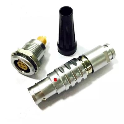 China Medical Application Push Pull Electrical Connectors 4P 5P 12P for sale