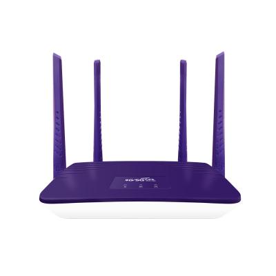 中国 サポート4Gインターネット・アクセス国内/コマーシャルに適当な紫色のデスクトップ4G Cpeの無線屋内ルーター 販売のため