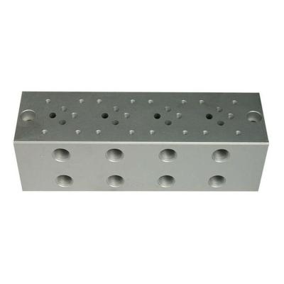 China Integrated Hydraulic Manifold Valve Block High Pressure Valve Filters 123mm for sale
