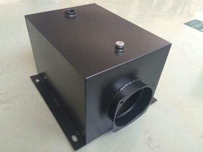 China 17L Square Hydraulic Oil Tanks With 120mm Neck Size Horizontal Mounting for sale