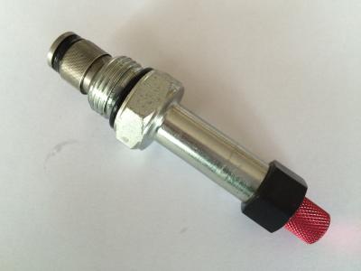 China Hydraulic 2 Position 2 Way Normally Closed Solenoid Valve Cartridge With Manual Override for sale