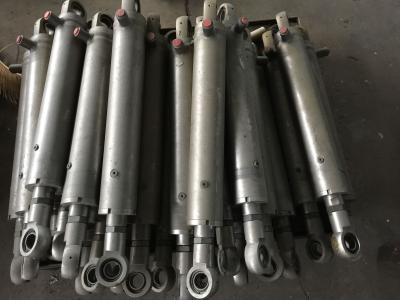 China Professionele Roestvrij staal Dubbelwerkende Hydraulische Cilinder voor Stortplaatsaanhangwagen Te koop
