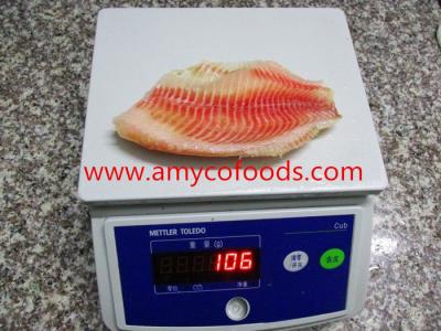 China High quality IQF frozen tilapia fillet all sizes for sale
