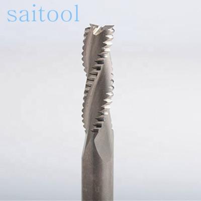 China CNC Three Flute 3F Stainless Steel Gear Bit CNC Carbide Milling End Mill For Metal Hard Cutting for sale