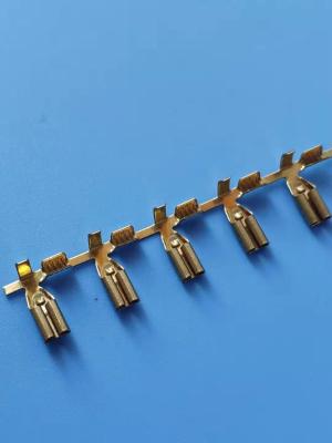 China Pcb Tab Electrical 110 Terminal / Male Pin Connector Terminal Corrosion Resistance for sale