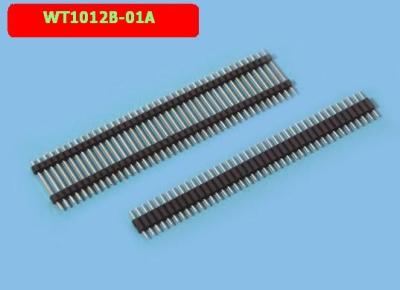 China 2.0MM 40 PIN Single Row Pin Header plastic straight needle PIN HEADER WT1012B-01A for sale