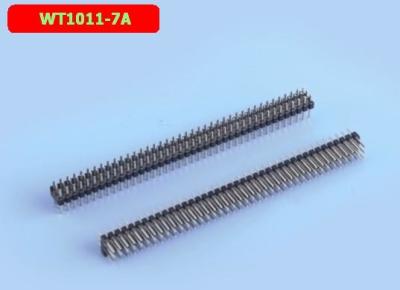 China 2.0MM Pin-Titel-Verbindungsstück 3*1 PIN-3*40 Reihen-gerade Reihen-Nadeln PIN drei zu verkaufen