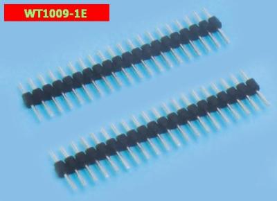 Chine 20 GV simples RoHS ISO9001 de lancement de l'en-tête 2.54MM de Pin de rangée de PIN approuvé à vendre