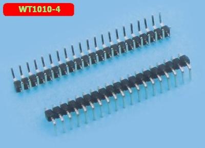 China 1-40 encabeçamentos em forma de u do Pin da única fileira do encabeçamento do Pin reto do Pin 2.54MM à venda