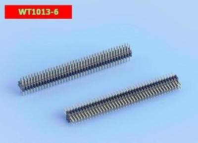China Industrial 0.8MM Pitch Single Row Pin Header Curved Needle Patch Oem Service for sale