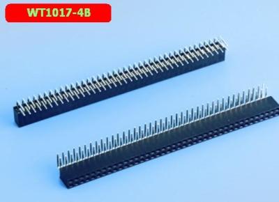 China Passo fêmea do encabeçamento 2mm do Pin de conector do encabeçamento da fileira dobro industrial à venda