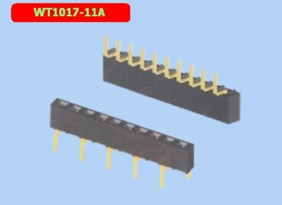 China 2.0MM Circuit Board Header 20 PIN Single Row Misplaced Foot Row Mother for sale