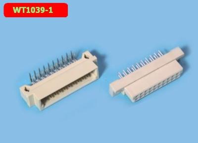 China DIN41612 IC Socket Connector 220 Male Bent Straight Idc Cable Connector for sale